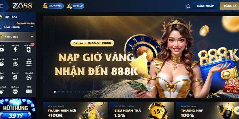ZO88 - Nhà Cái Online Uy Tín Với Kho Game Đẳng Cấp Quốc Tế Thông tin về nhà cái ZO88